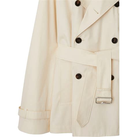 calico gabardine trench coat